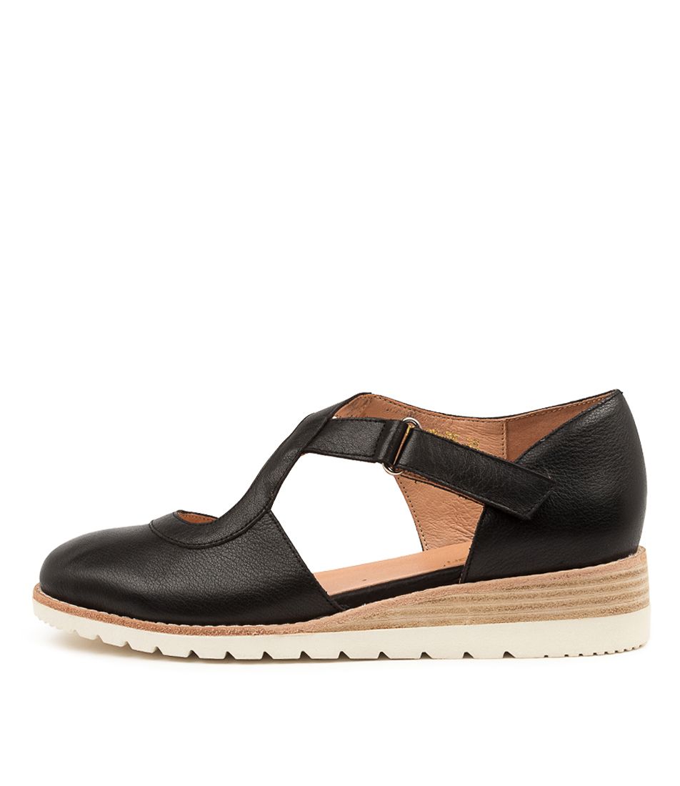 BILLSY DF BLACK NATURAL SOLE LEATHER