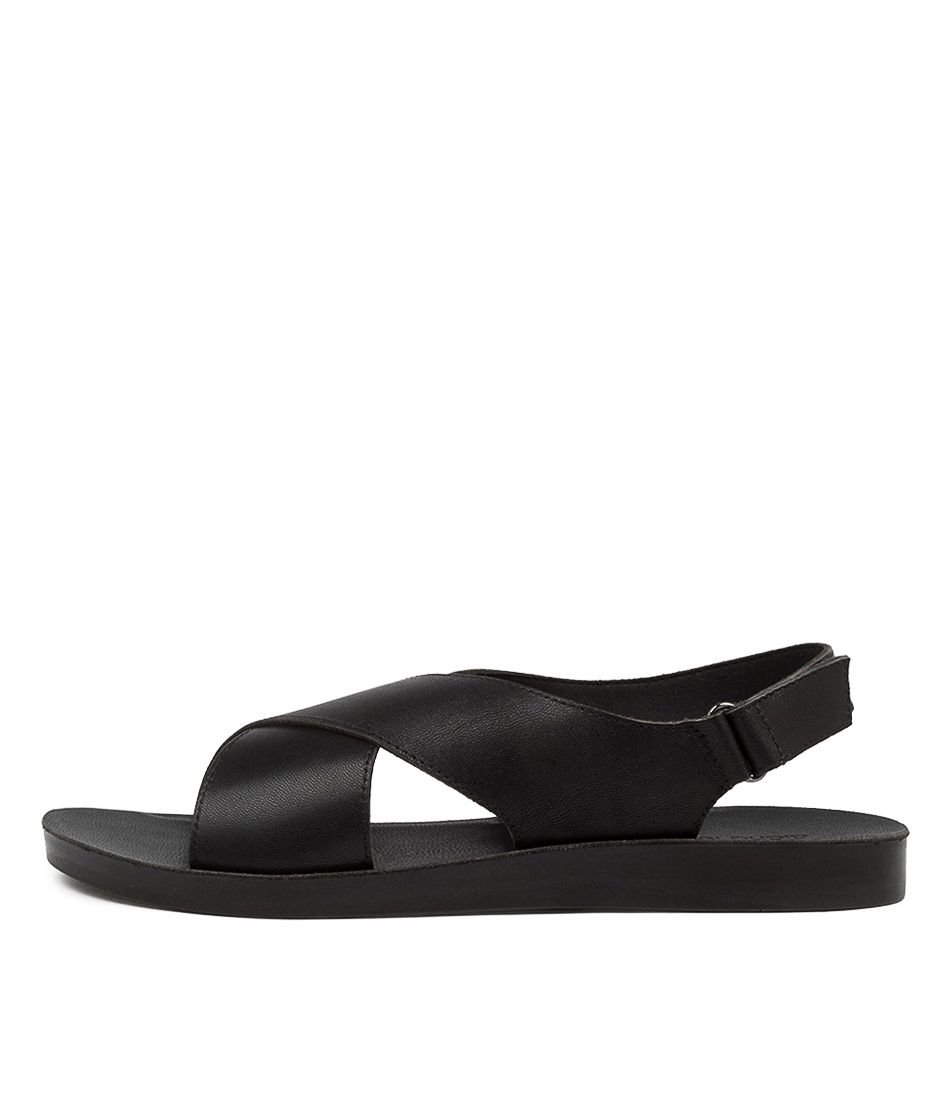 NALANA DF BLACK BLACK SOLE LEATHER