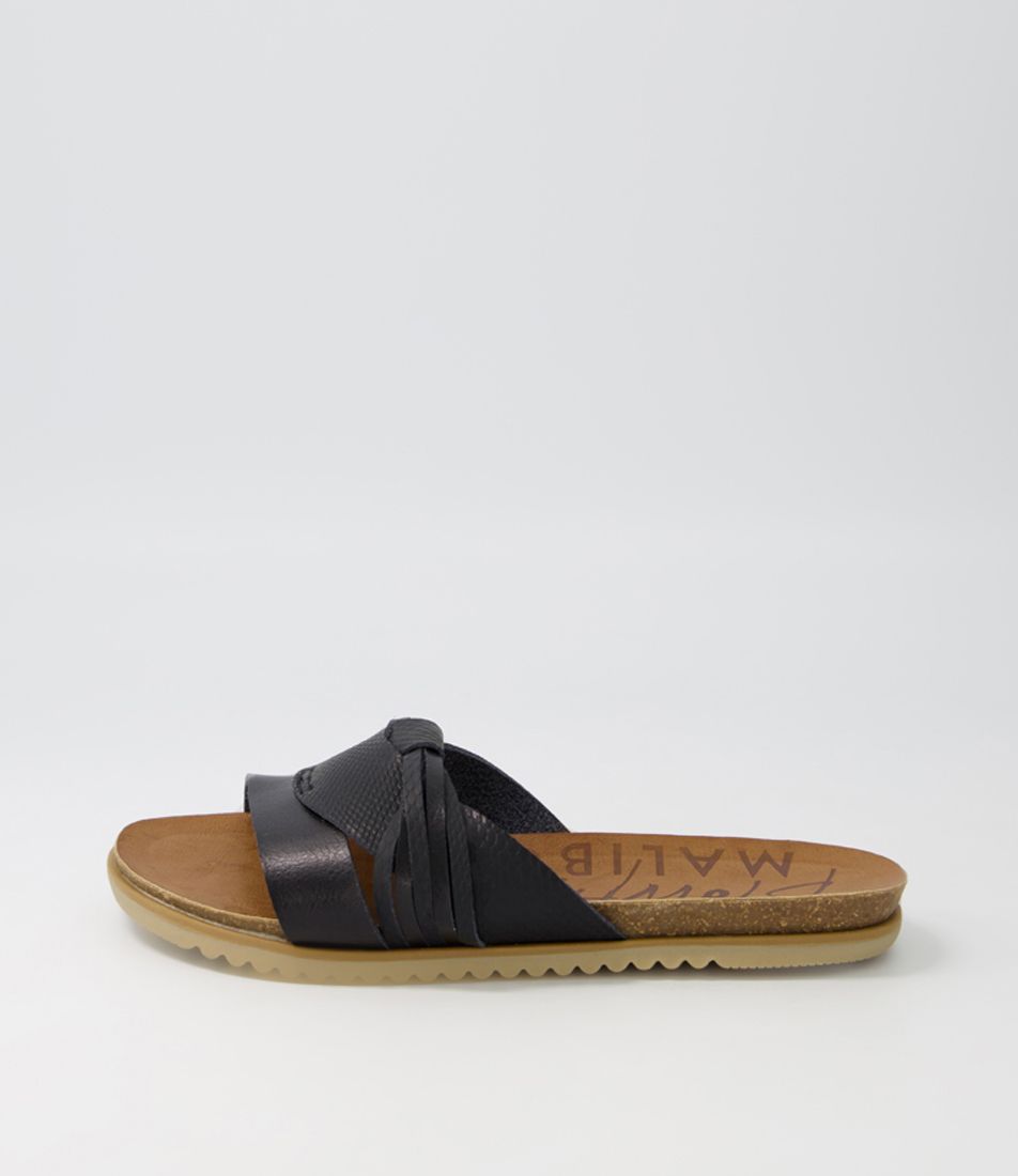 Milin Black Slides