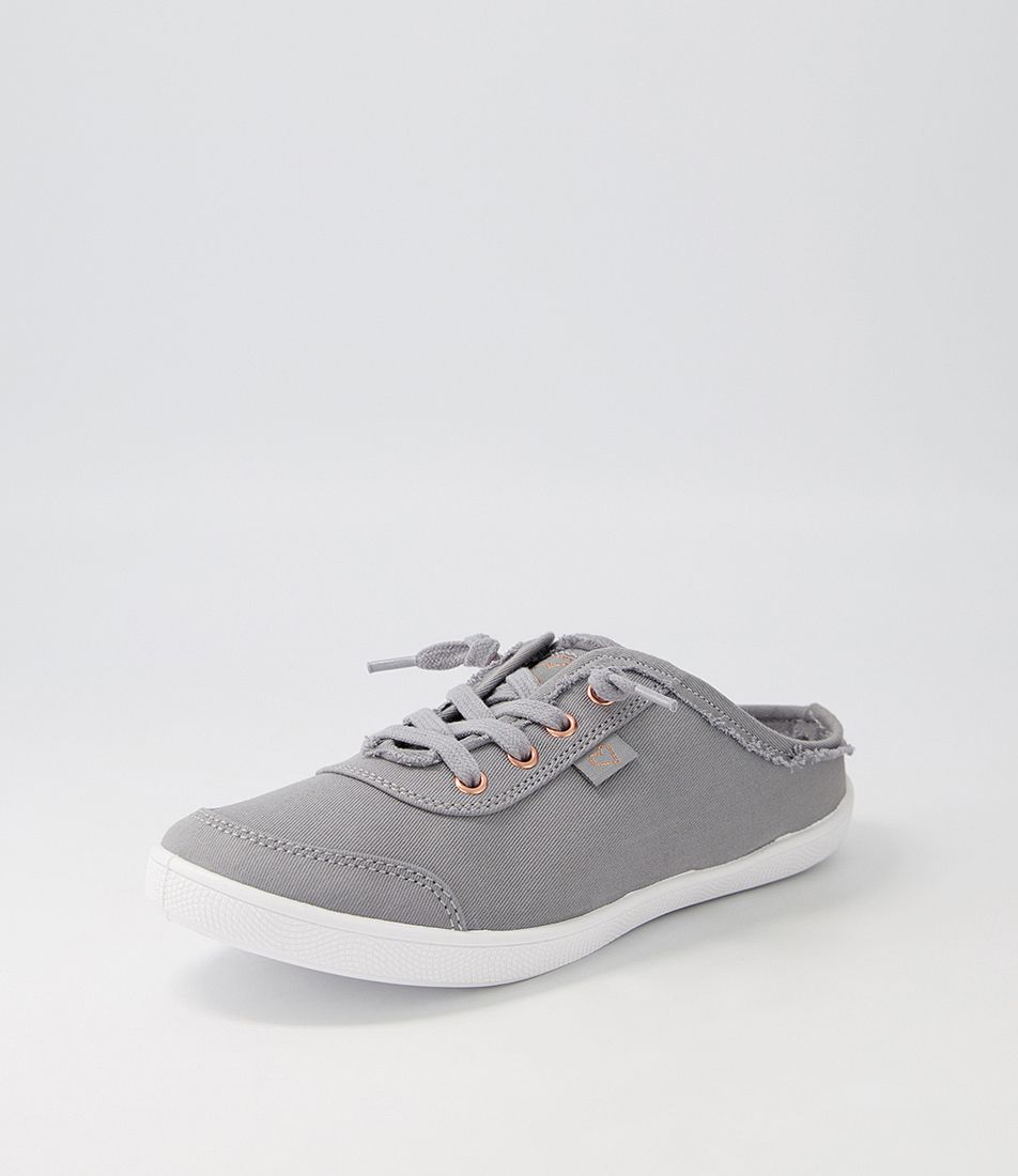 Malteasie Grey Canvas Sneakers