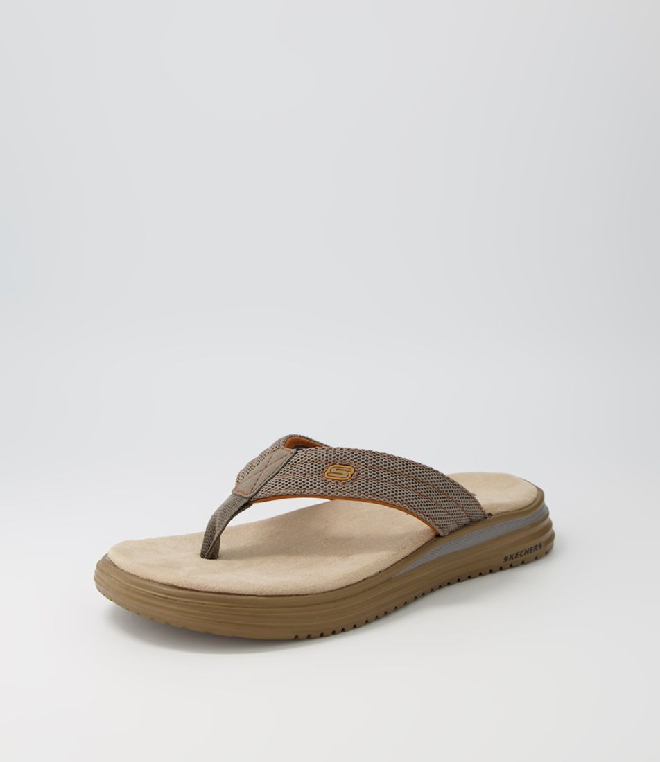 Proven Sd Taupe Canvas Sandals