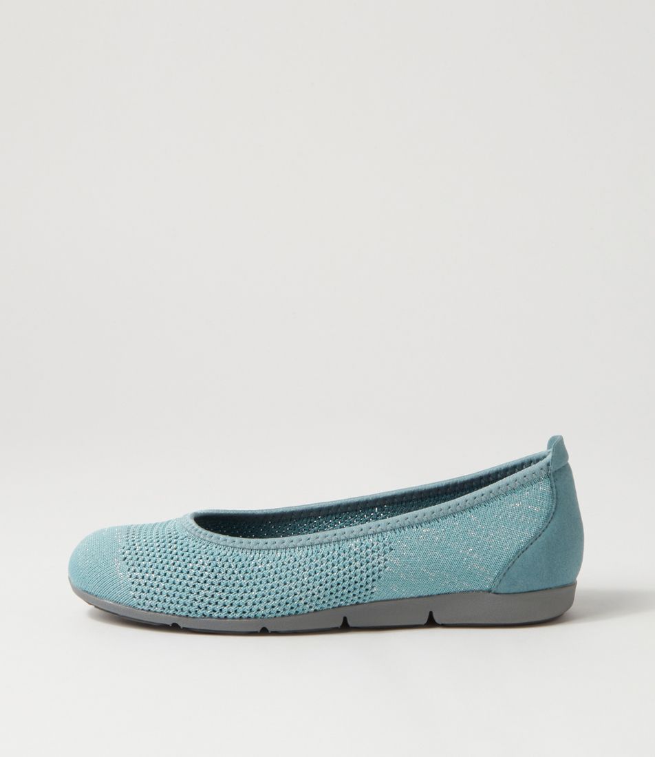 Sollie Light Blue Mesh Sneakers