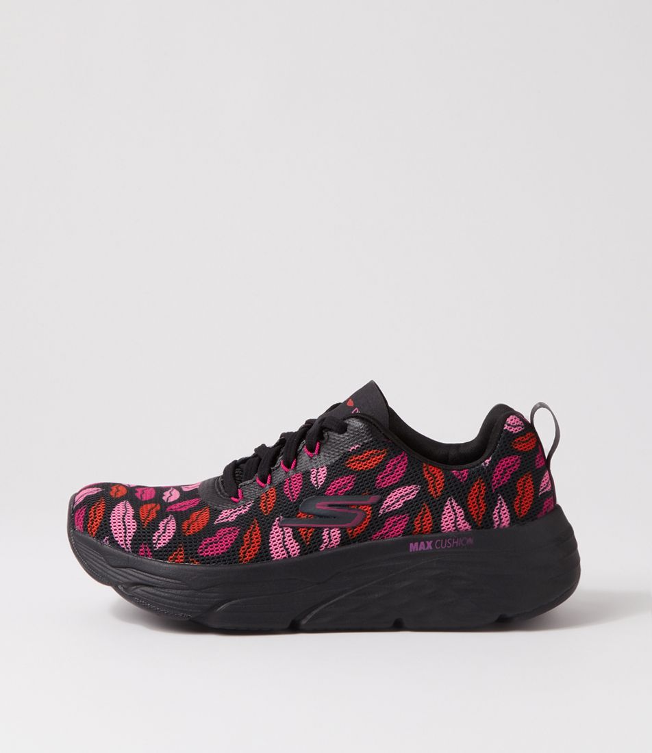 Max Cushioning Elite Black Pink Sneakers