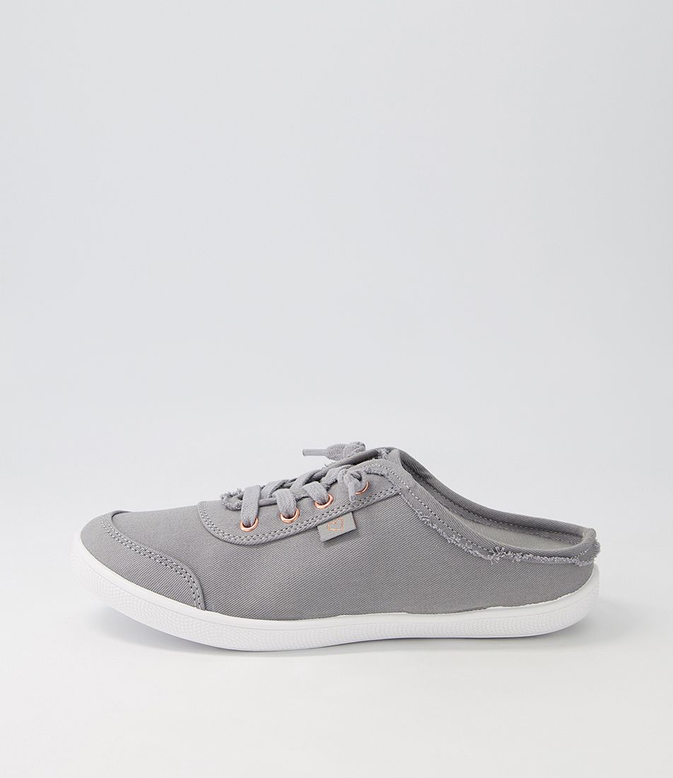 Malteasie Grey Canvas Sneakers