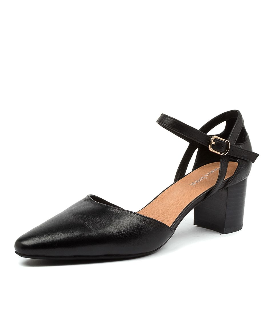 LOCTAVIA BLACK LEATHER