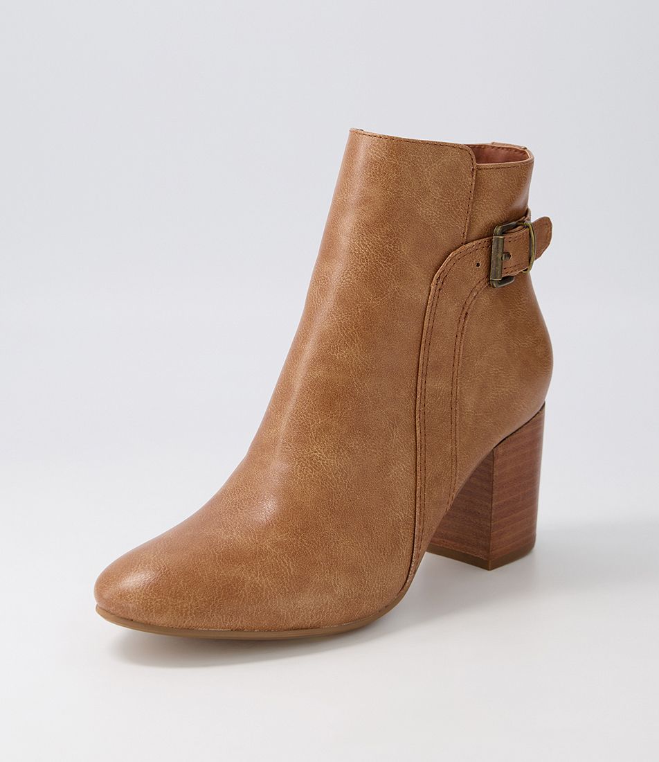 Mcbeth Taupe Ankle Boots