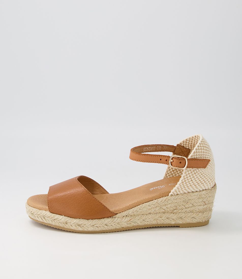 Sunday Tan Leather Sandals