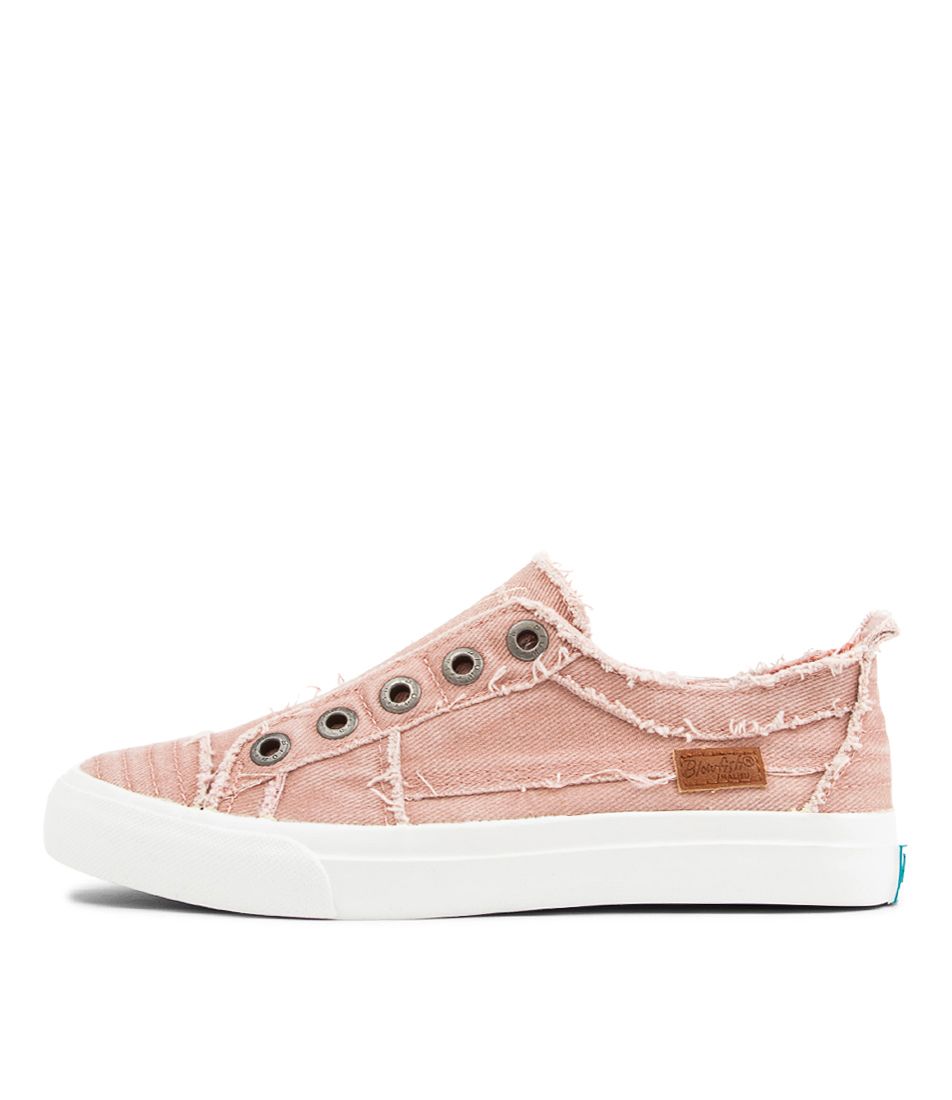 Play Dirty Pink Canvas Sneakers