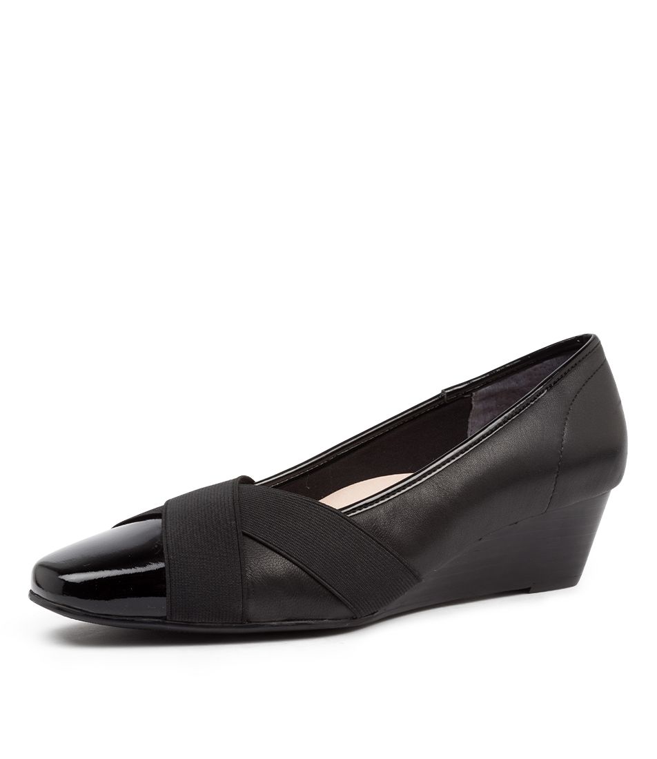 SANDFORD SU BLACK PATENT LEATHER