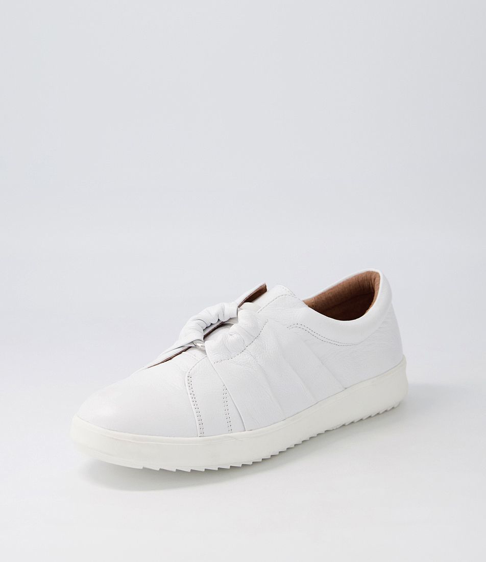Zicci White Leather Sneakers