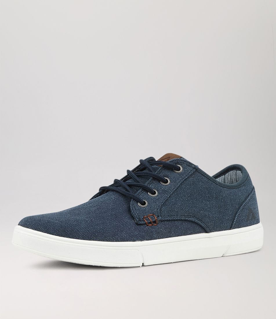 Albatross Mw Dark Navy Canvas Sneakers