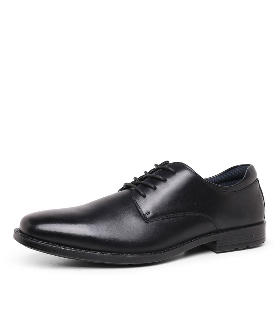 BOSTON SNR E BLK LEATHER