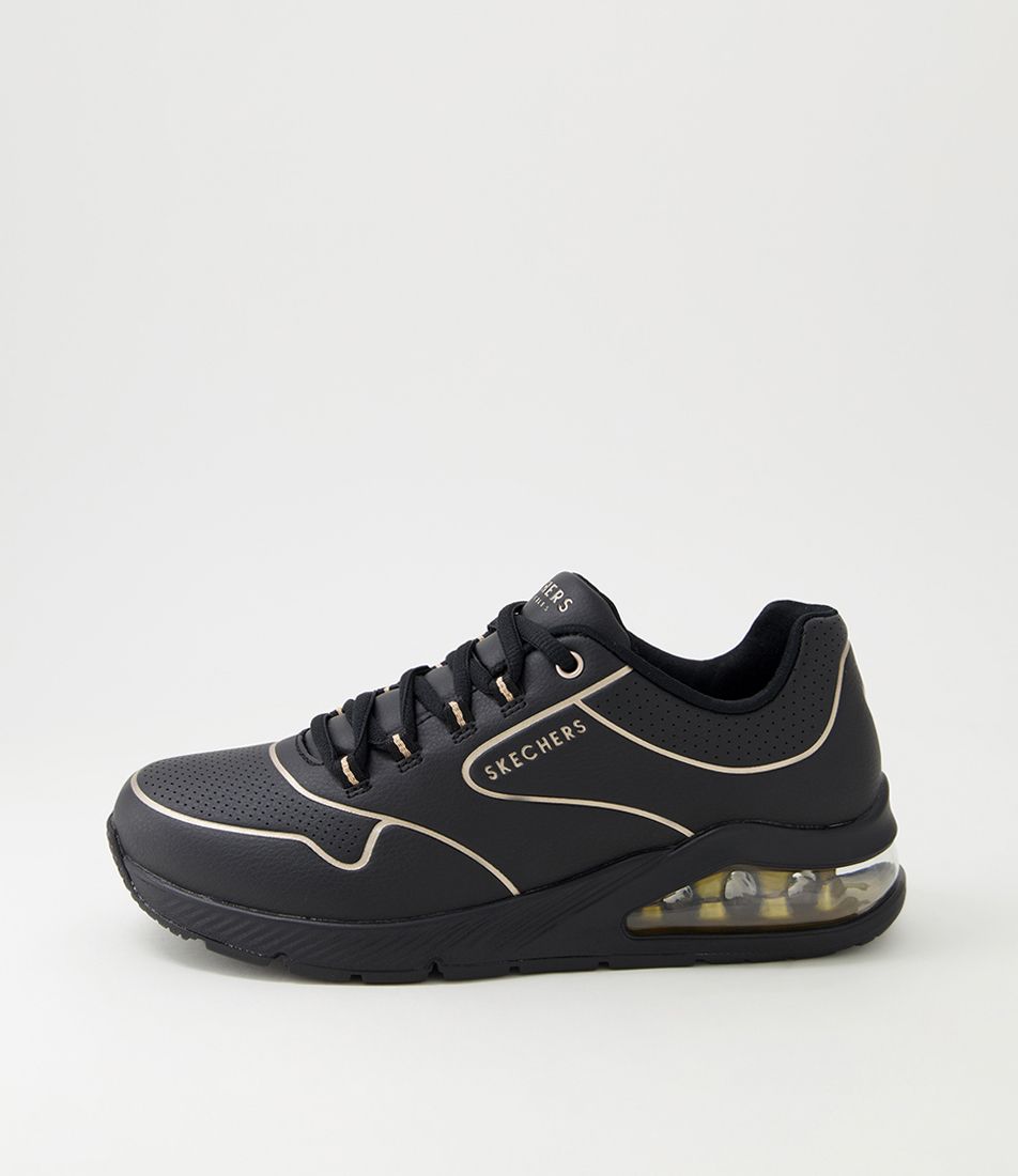 Uno 2 Black Gold Sneakers