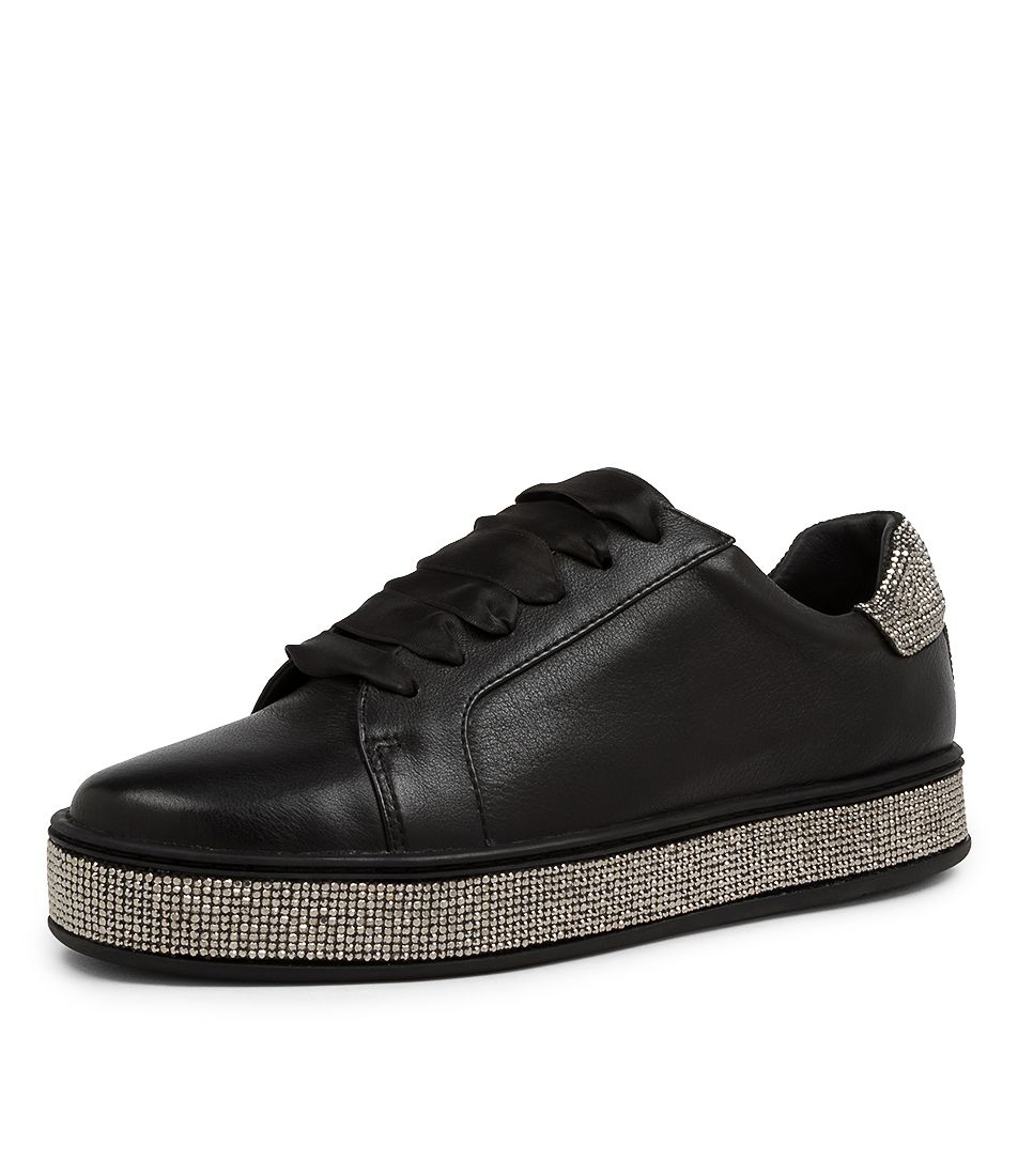 PLUMA BLACK PEWTER LEATHER JEWELS