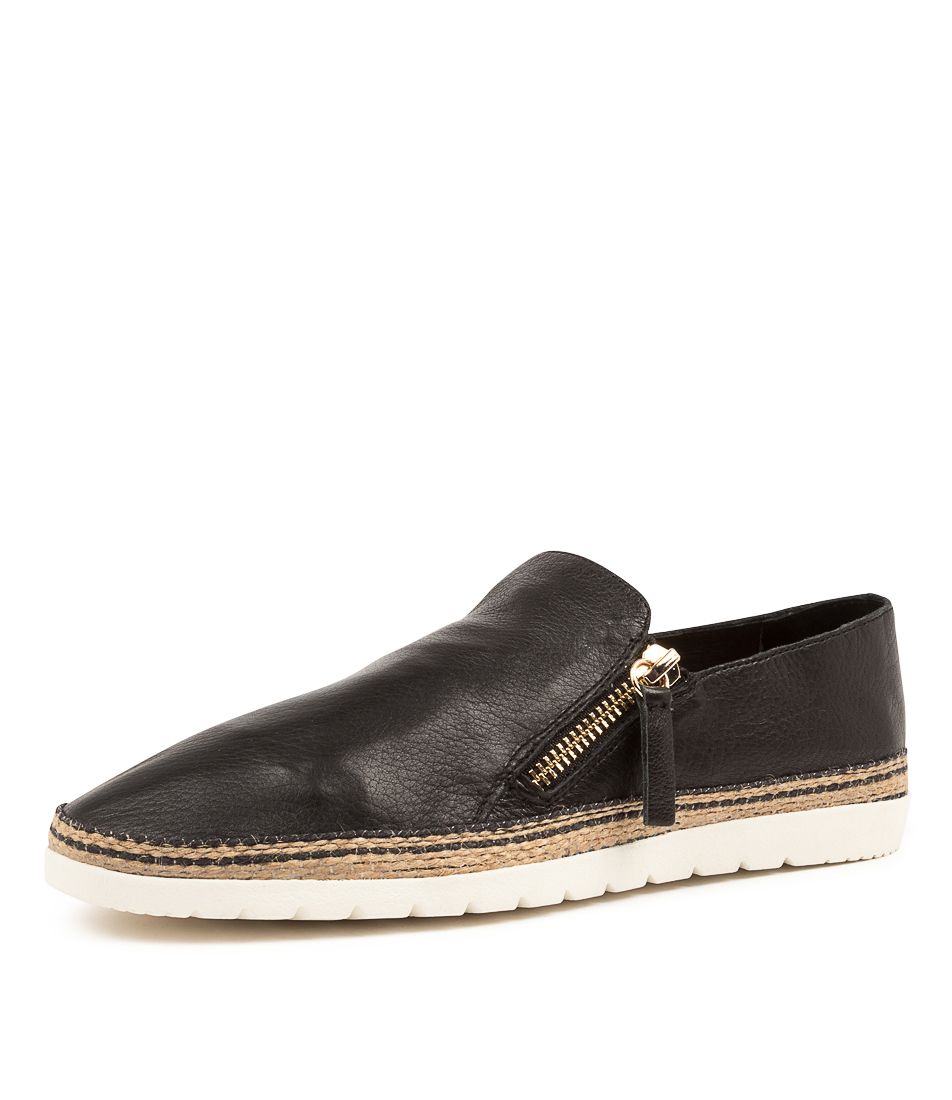 ASHLI DF BLACK MULTI WHITE SOLE LEATHER ROPE