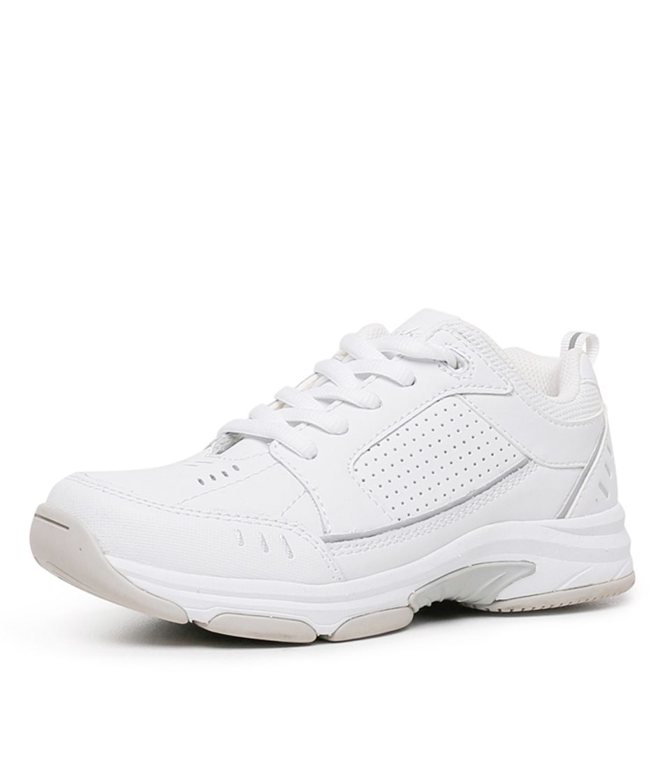 AWARD LACE WHITE LEATHER