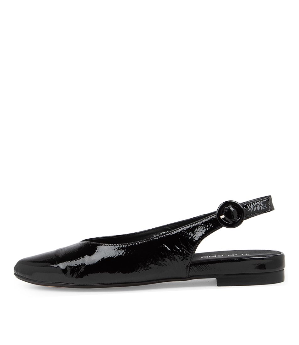 FAIRY Black Patent Leather Pump Heels