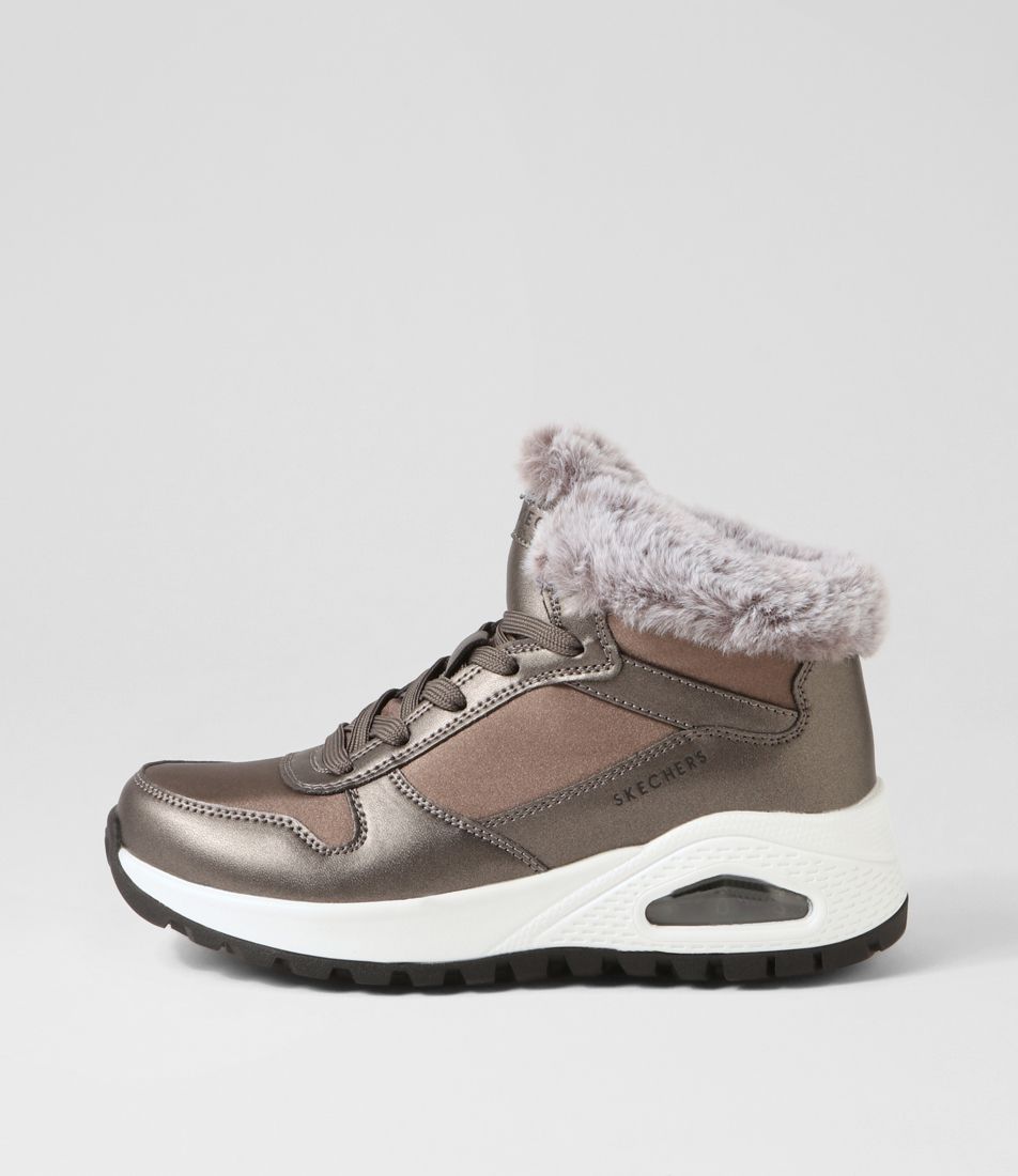 Uno Rugged Gunmetal Sneakers