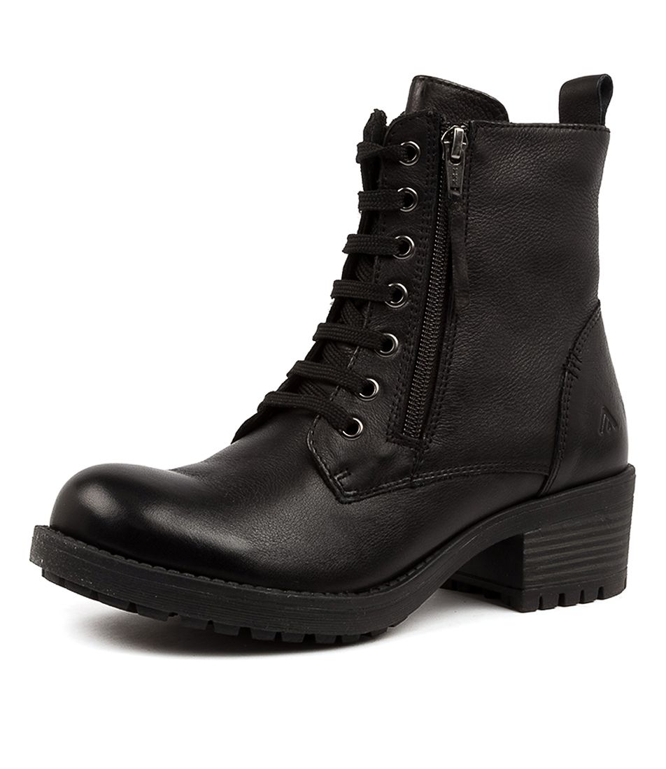 FILFIELD CF BLACK LEATHER