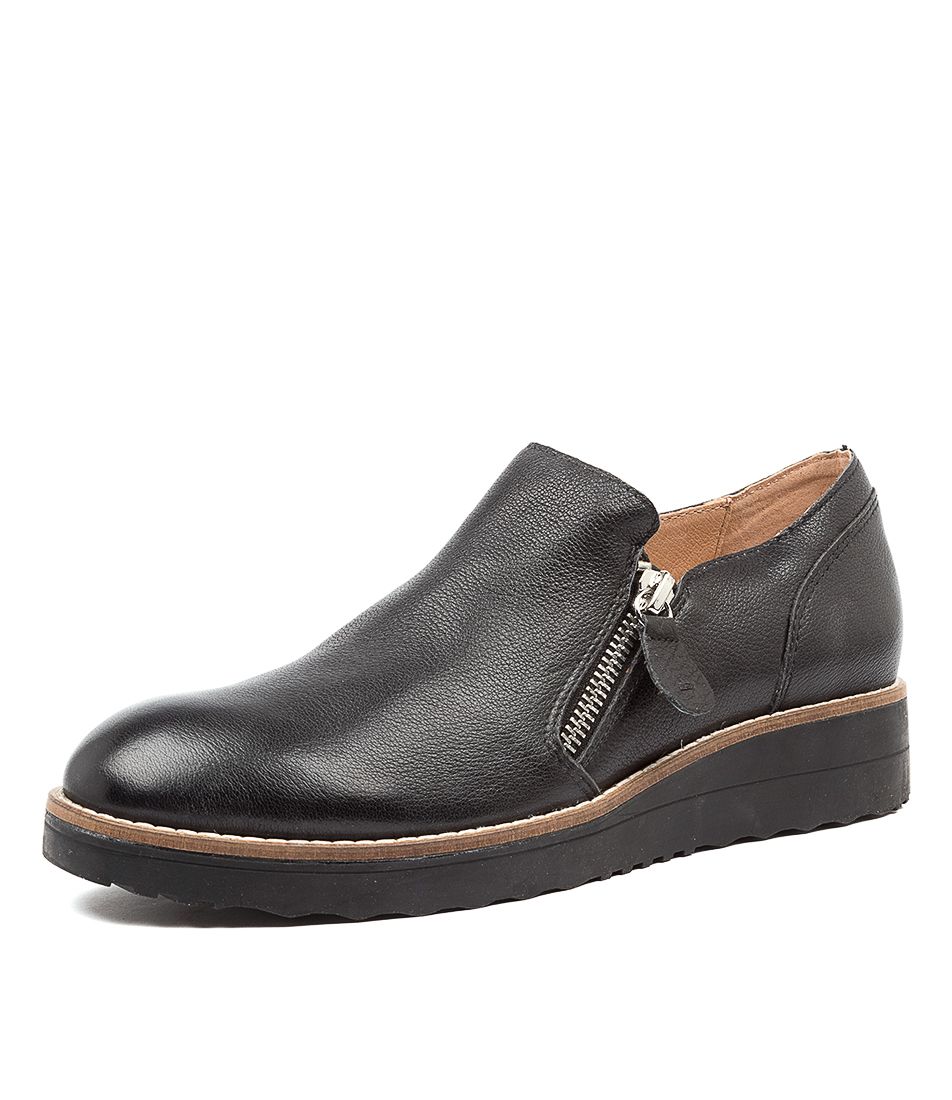 OTILIA BLACK LEATHER