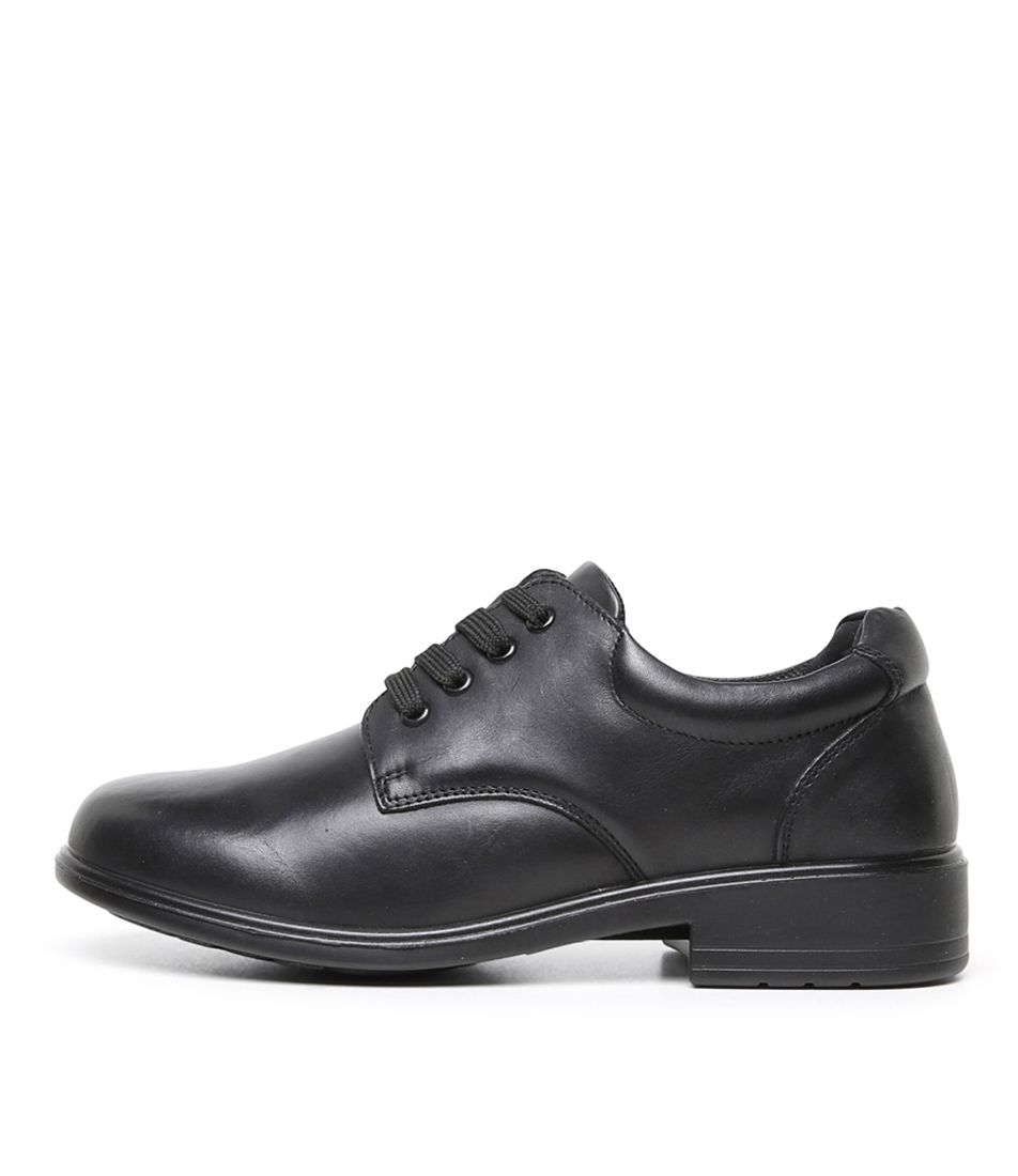 MYLIE SNR E BLACK LEATHER