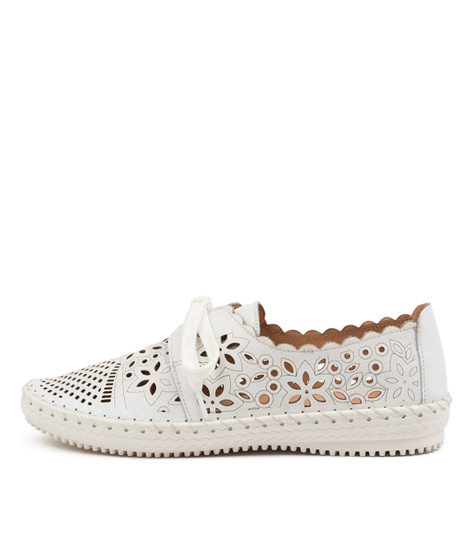 WALLIS WHITE LEATHER