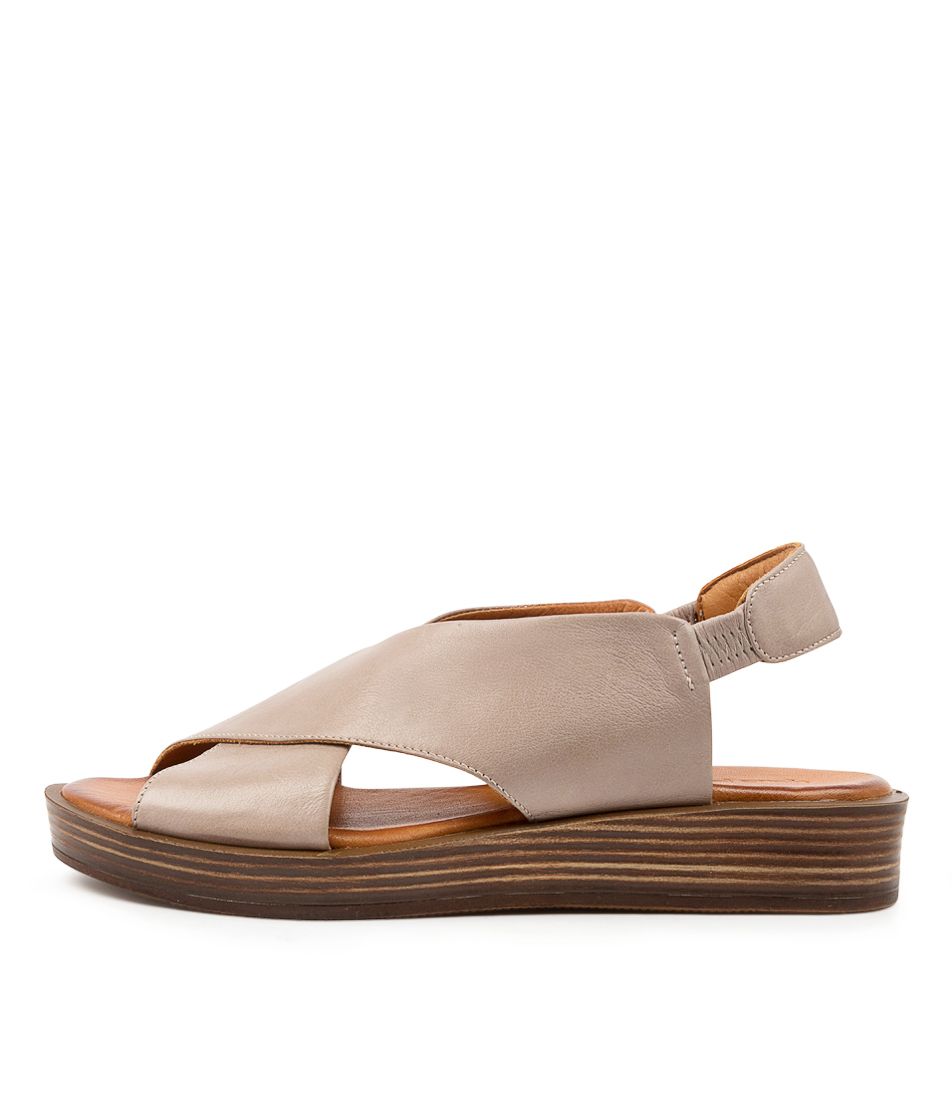 AUTHOR TAUPE LEATHER