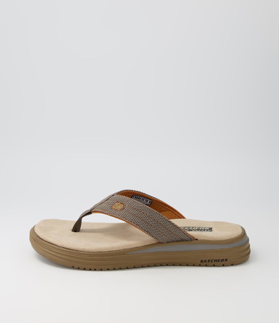 Proven Sd Taupe Canvas Sandals