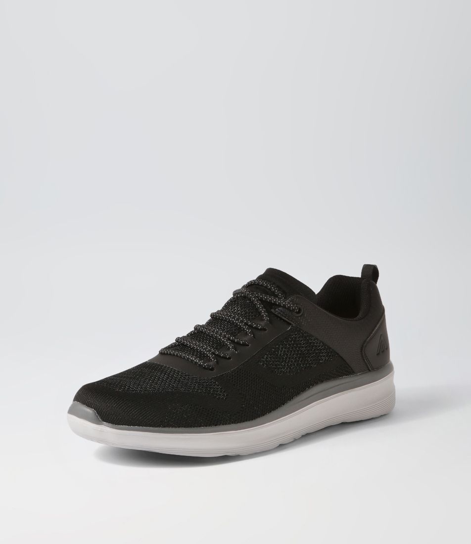 Drone Black Knit Sneakers