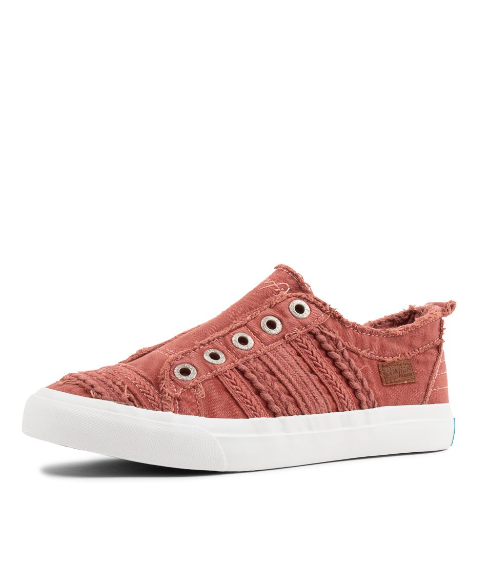 Parlane Baked Clay Canvas Sneakers