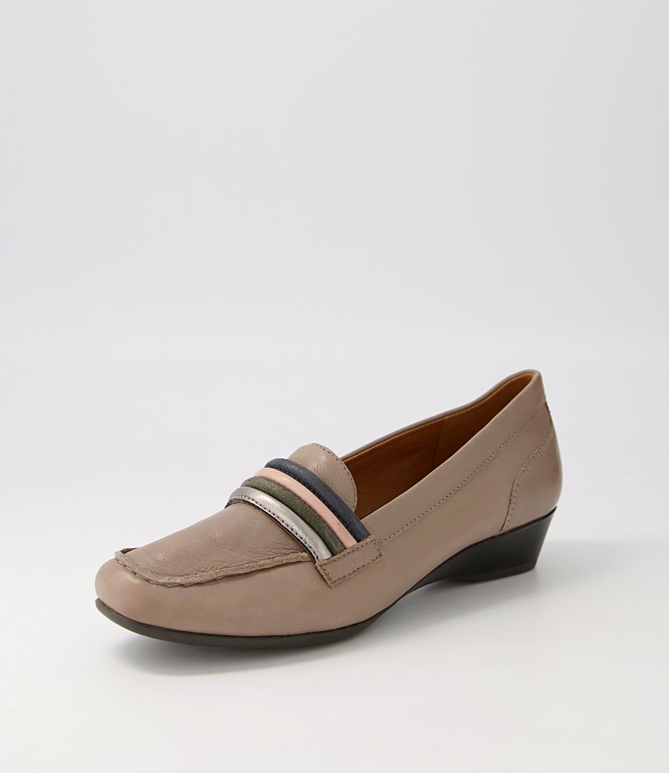 Romance Taupe Multi Heels