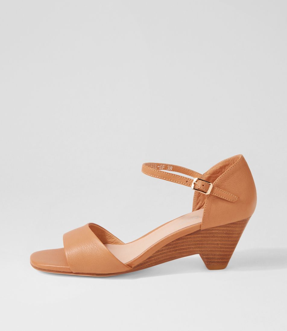 Faytful Dark Tan Leather Sandals