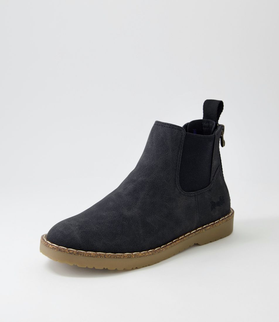 Chillin Black Ankle Boots