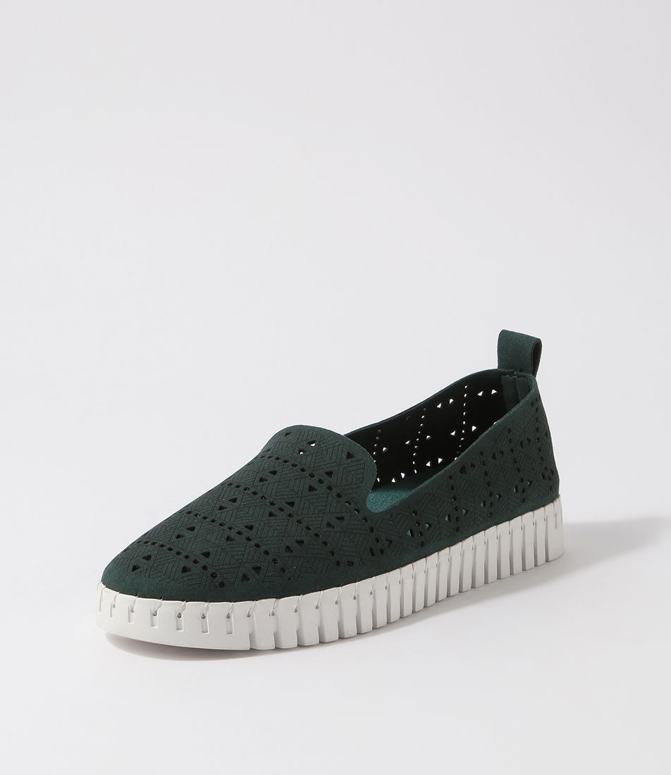 Uppie Forest Microsuede Sneakers