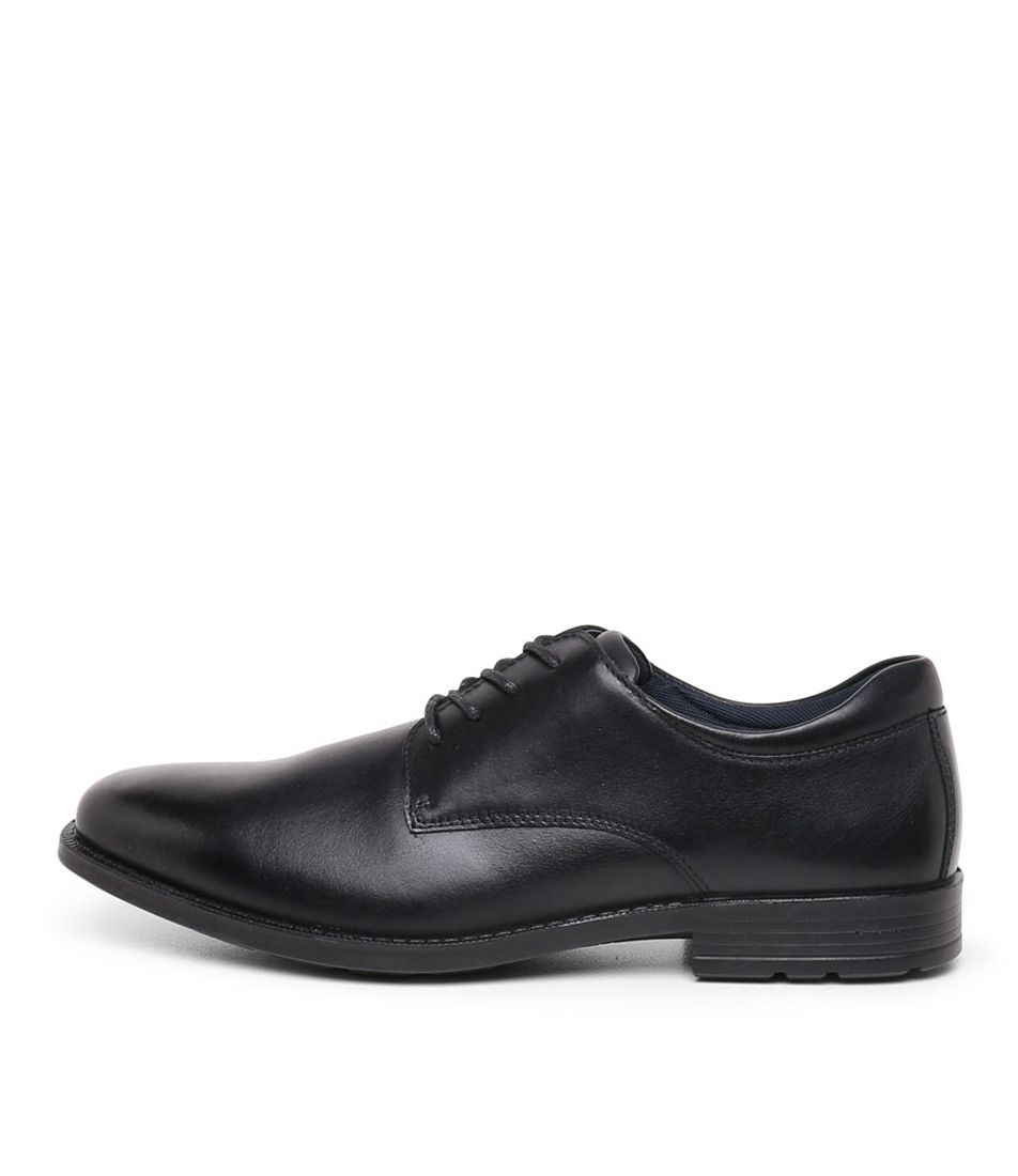 BOSTON SNR E BLK LEATHER
