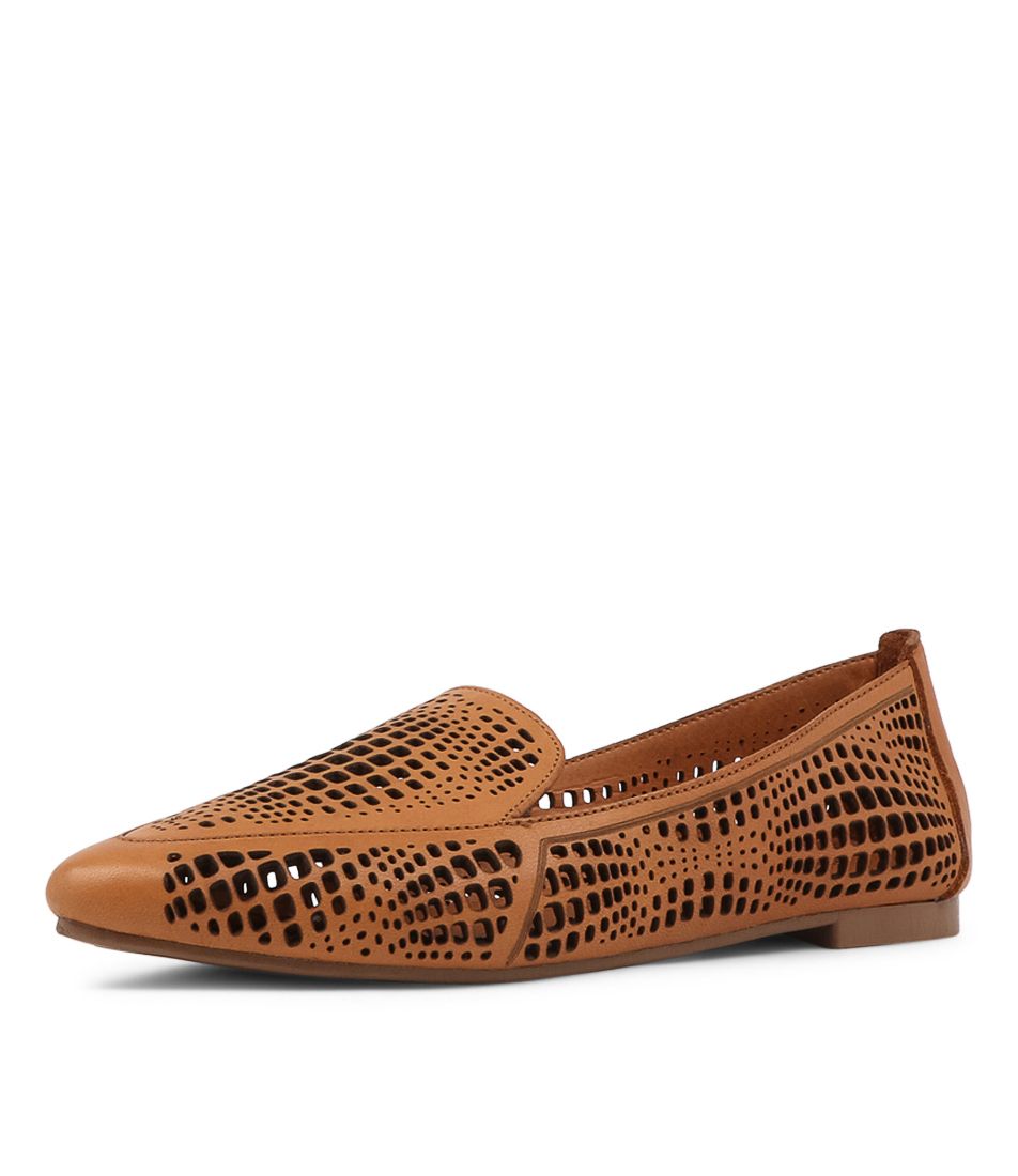 Patric Tan Leather Loafers