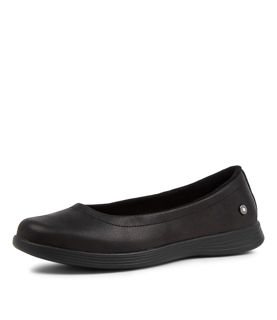 136210 On Black Ballet Flats