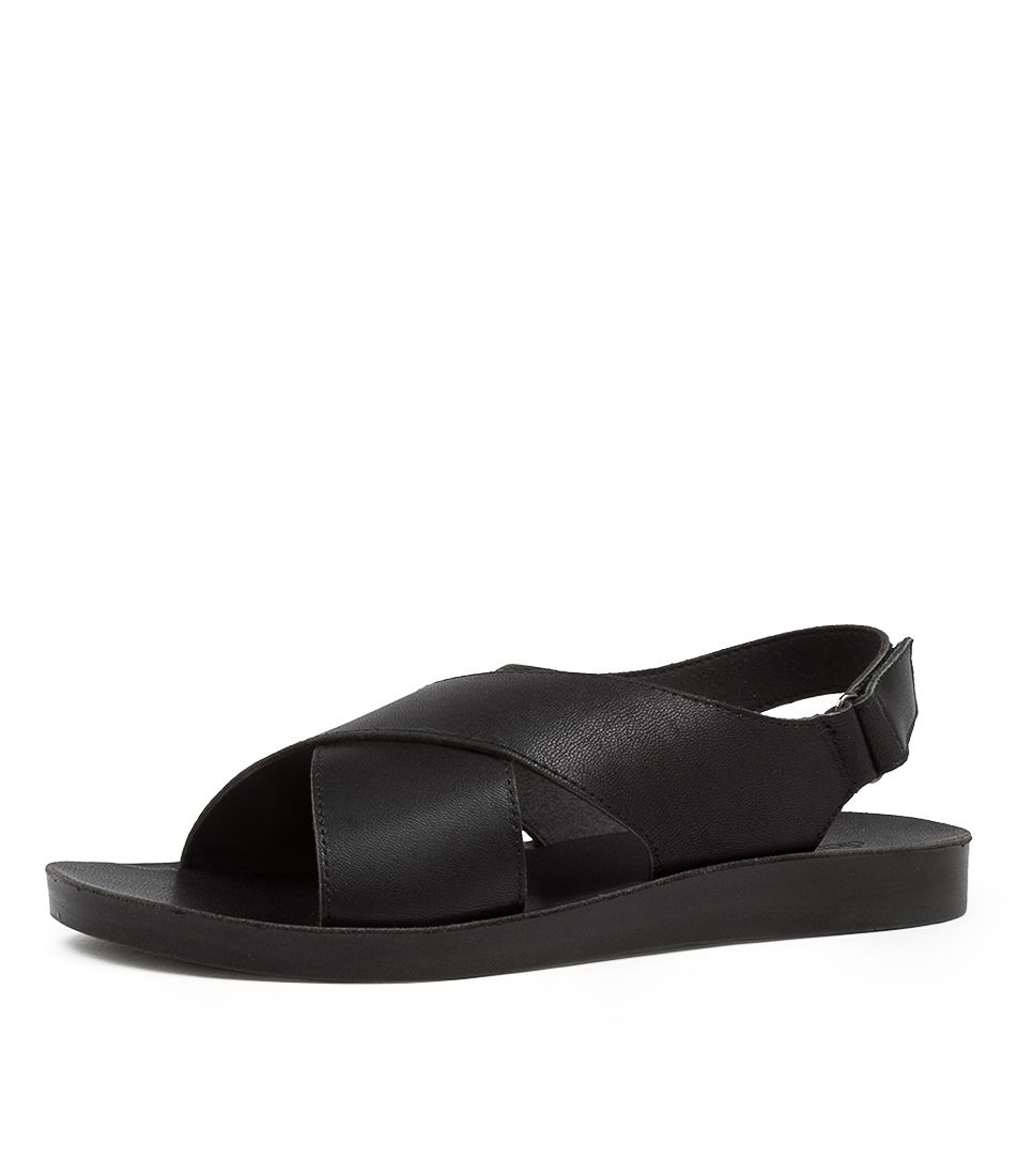 NALANA DF BLACK BLACK SOLE LEATHER