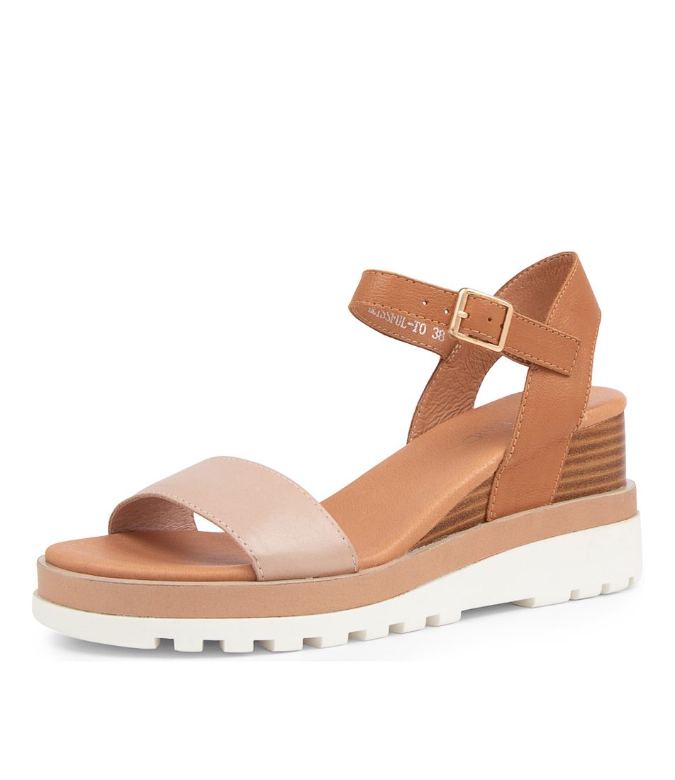 Blissful Rose Scotch Leather Sandals WS
