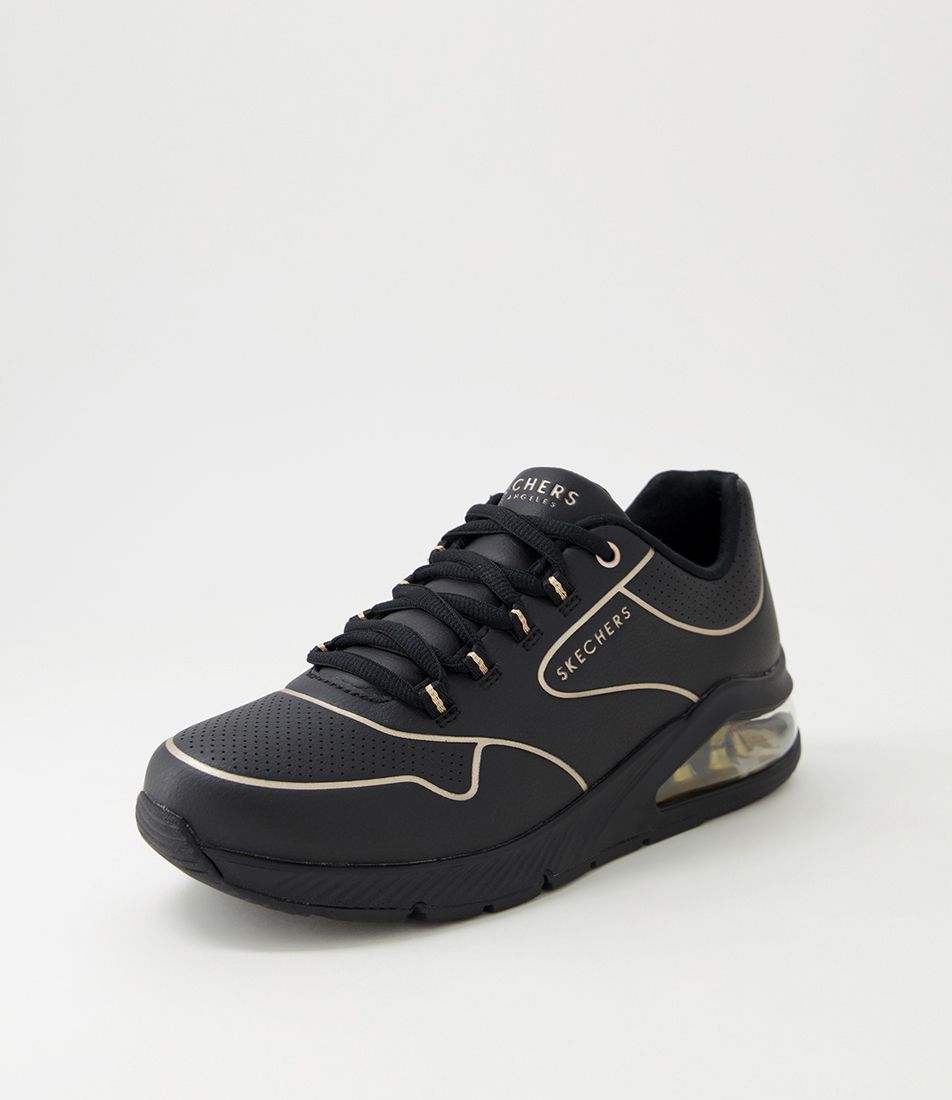 Uno 2 Black Gold Sneakers