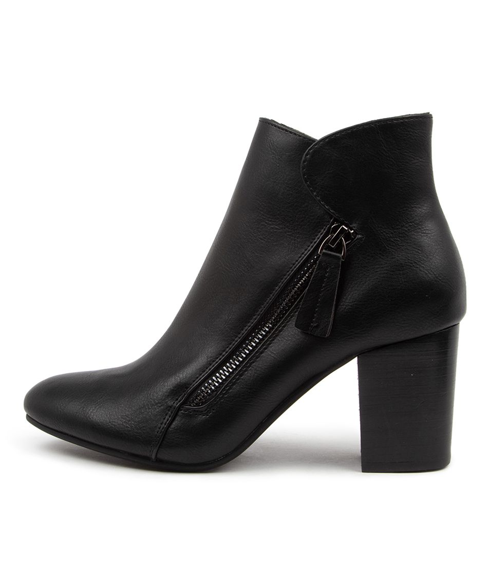 MERRITT BLACK HEEL SMOOTH