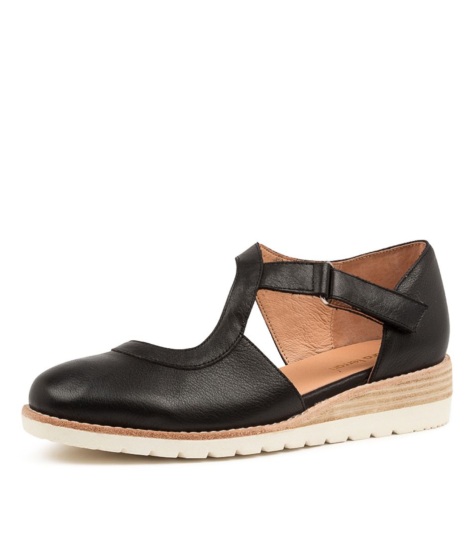 BILLSY DF BLACK NATURAL SOLE LEATHER