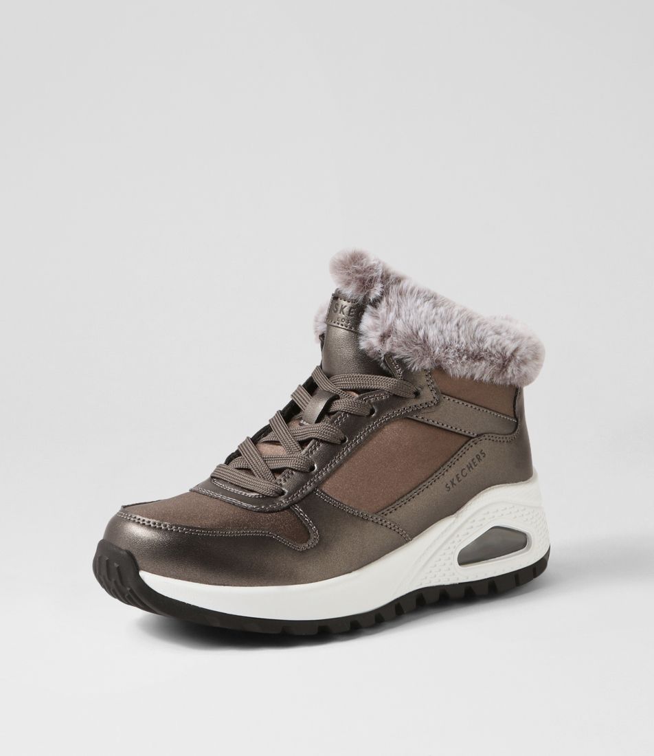 Uno Rugged Gunmetal Sneakers