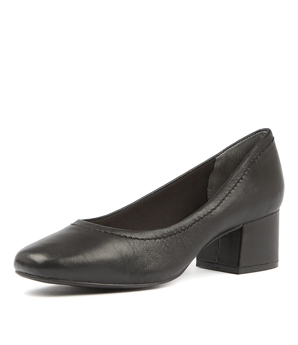 BLYTHE BLACK LEATHER