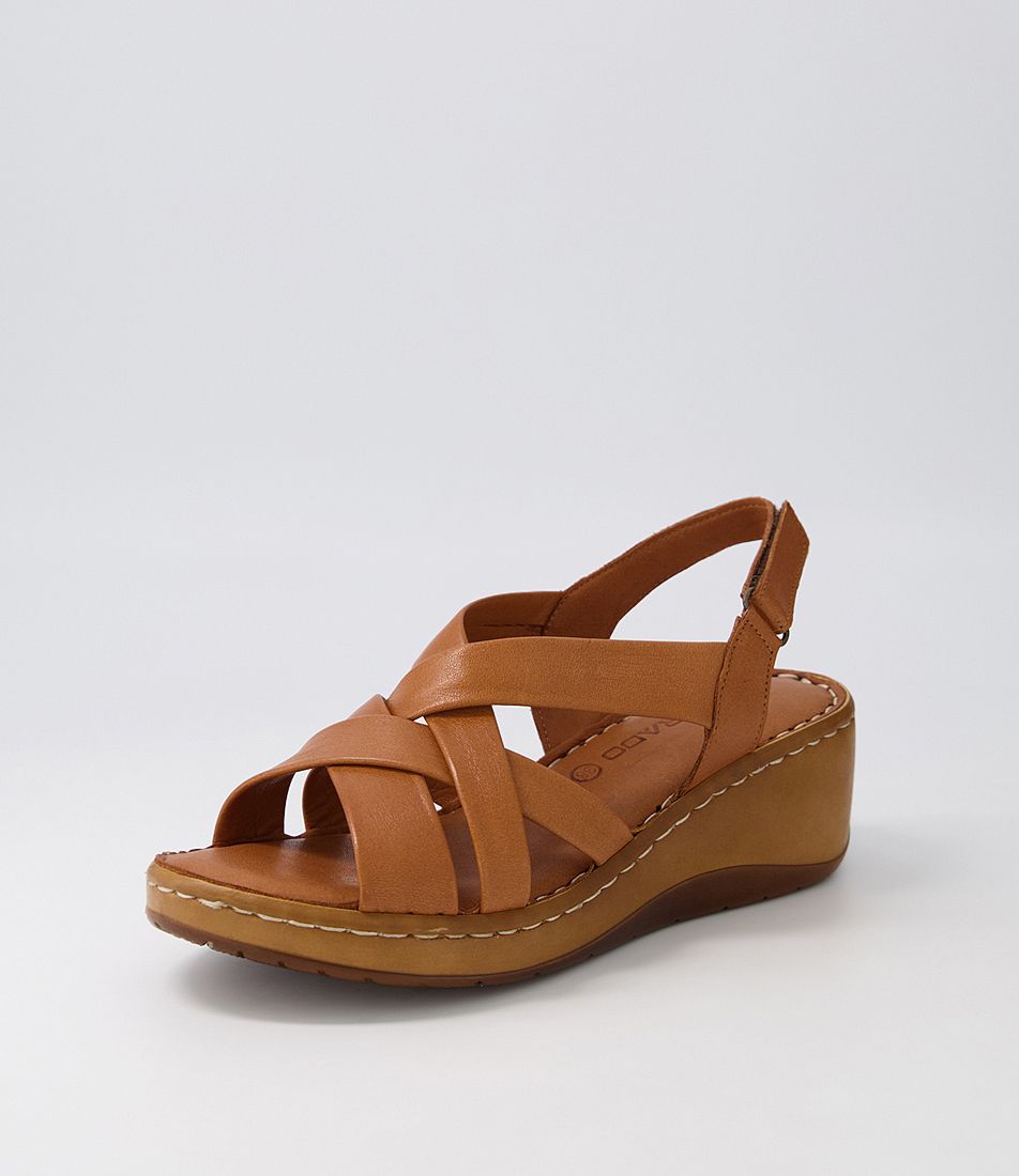 Jitare Tan Leather Sandals