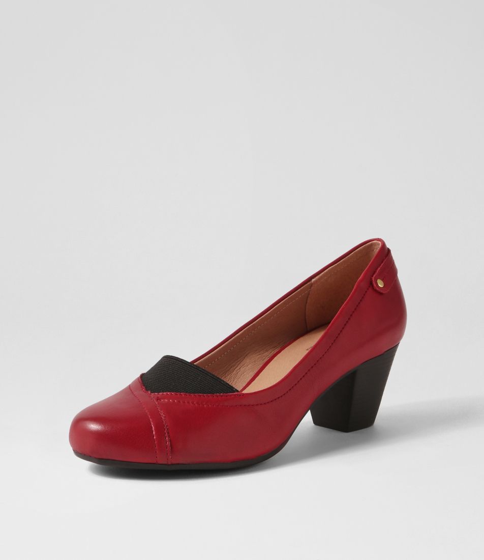 Fossy Pinot Leather Heels