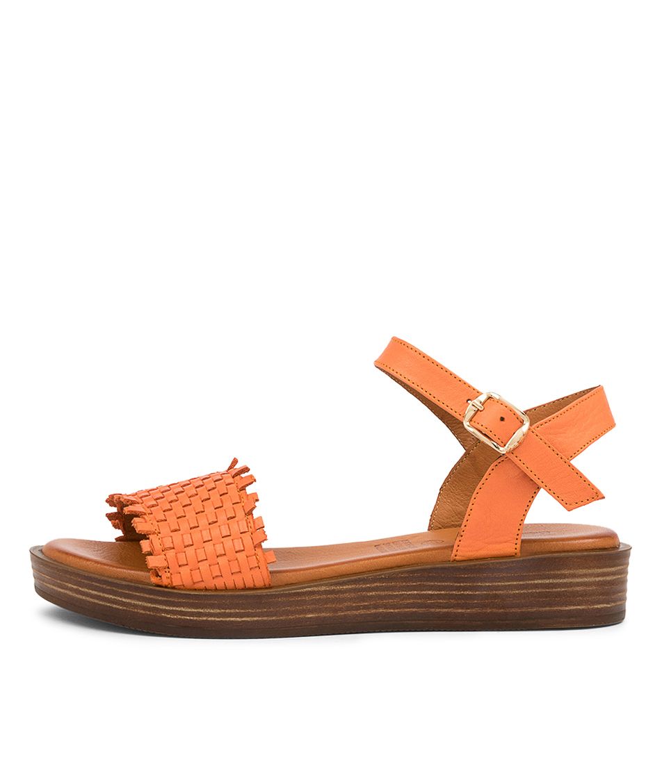 ADLINA ORANGE LEATHER