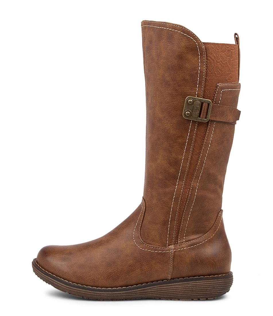 Tarlton Camel  Knee High Boots