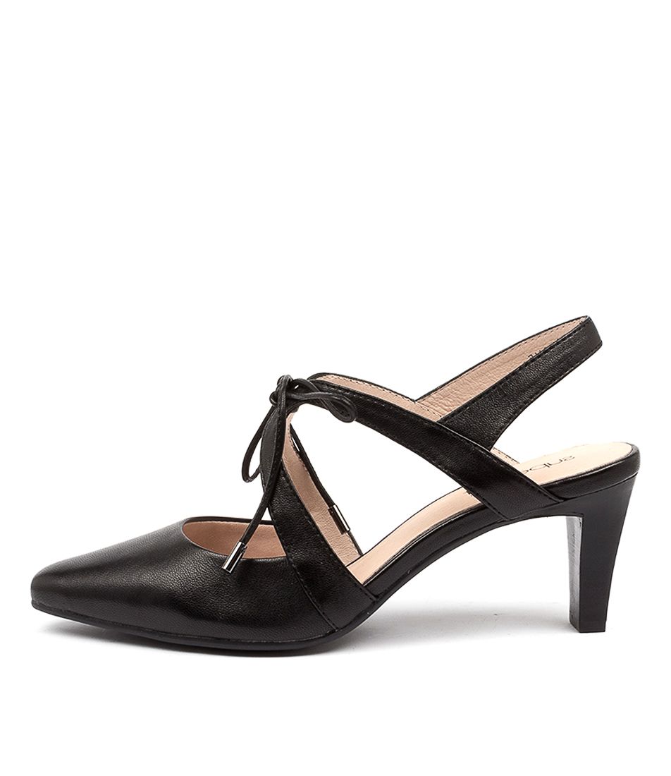 MEDUZA BLACK LEATHER