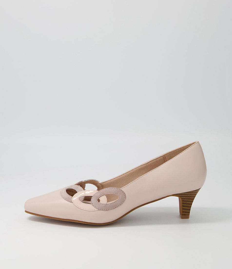 Loonie Blush Mix Heels